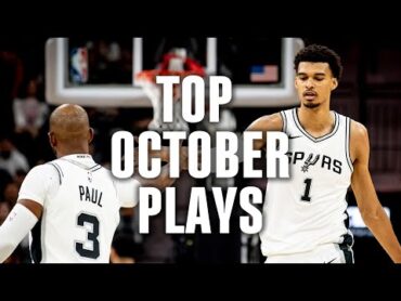 Top October Plays from San Antonio Spurs&39; 2425 Season