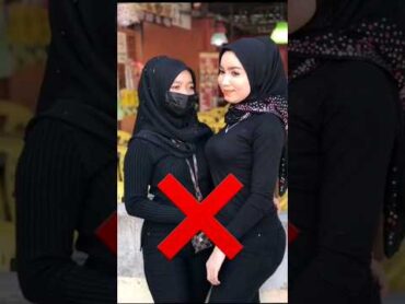 porn girls vs hijabi girals 😘😘 islamic status trending shorts