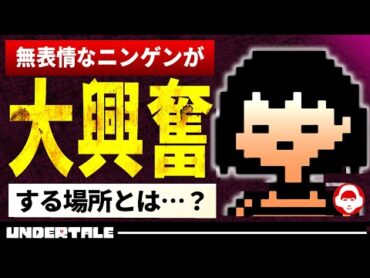 ニンゲンが興奮してしまう場所とは…？【Undertale/アンダーテール/小ネタ】