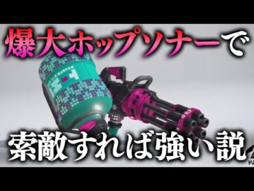 不憫なバレル君をソナー強化で活躍させたいスピナー使い【スプラトゥーン3】