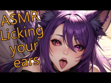 ASMR 3dio LIVE  soothing mommy and gives kisses and lickies