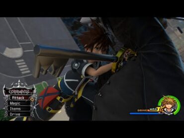 Sora&39;s Reaction Command on Sephiroth