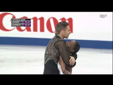 Vanessa JAMES   Morgan CIPRES Free skate FRA 2014 World Championships Line Haddad Choreography