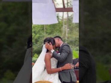 long kiss💋 with the bride 😁🙈🥰wedding shorts viral