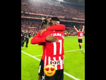 Nico Williams and Inaki Williams Brothers ❤️ 🤜🏽🤛🏽