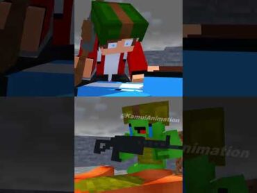 Who to HELP?  MAIZEN Minecraft Animation shorts