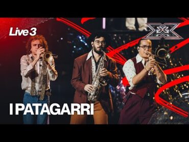 I PATAGARRI portano “Stayn’ Alive” dei Bee Gees nella loro dimensione  X FACTOR 2024 LIVE 3