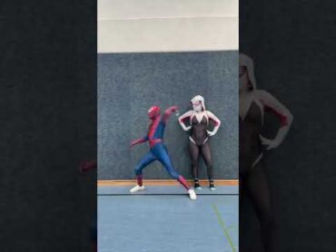 WuuuTaa with SpiderGwen! shorts