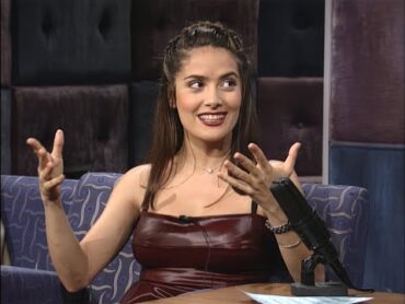 Salma Hayek&39;s Toilet Encounter  Late Night with Conan O’Brien