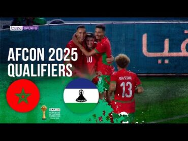 Morocco vs Lesotho  AFCON 2025 Qualifiers HIGHLIGHTS  11/18/24  beIN SPORTS USA