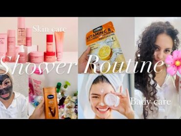 Shower Routineskin care✨body care🧖🏻‍♀️/good time✨🌸asmer