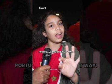 Moroccan girl: "POOR RONALDO!" (ORIGINAL) 🤐 shorts