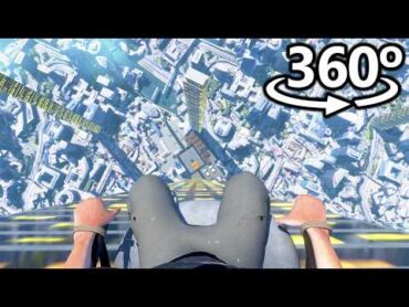 FALLING FROM BUILDING in 360°  VR / 4K 😧