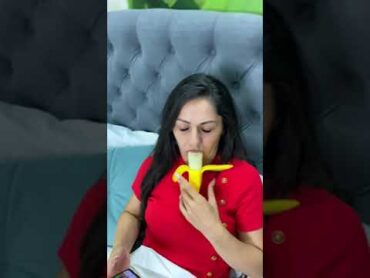 Prank with banana 🔥 shorts Best TikTok video by MoniLina