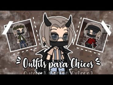 ➳ ✦ Outfits para chicos ✦ 🥀  Gacha Life   bunny blair