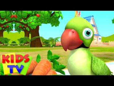 Main Tota Main Tota  मैं तोता मैं तोता  Kids Tv  Hindi Rhymes For Kids