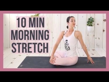 10 min Morning Yoga Stretch for Beginners  Energy Boost Yoga