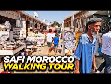 Safi Morocco Walking Tour آسفي، المغرب  Street Food Explorer