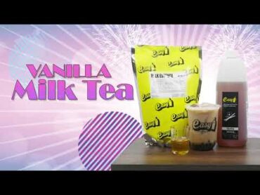 HOW TO MAKE VANILLA MILK TEA  EASYBRAND