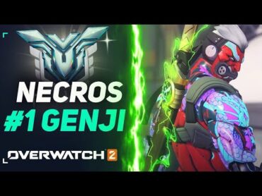 1 GENJI "NECROS" FASTEST GENJI IN OVERWATCH 2