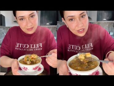 الشوربة الصينية لذيذة سريعة ومغذية  soupe chinoise