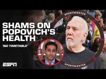 Shams Charania: No timetable for Gregg Popovich&39;s return to the San Antonio Spurs  SportsCenter