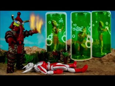 Ultraman Brothers vs Hipporit Siêu nhân Father xuống Trái đất giải cứu đồng đội khỏi kẻ thù