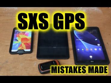 SXS OFFROAD GPS Mistakes and What We Use...CHEAP TOO!