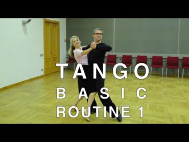 How to Dance Tango  Basic Routine 1