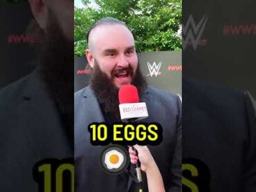 TRIPLE H REACTS TO BRAUN STROWMAN&39;S INSANE BREAKFAST ORDER 🤣 SO FUNNY!