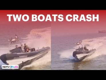 Gateway Of India Boat Mishap Video: Passenger Boat In Mumbai Hit By Small Speeding Boat