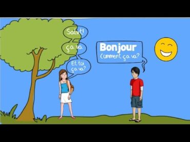 French Greetings Song for Children  Bonjour!