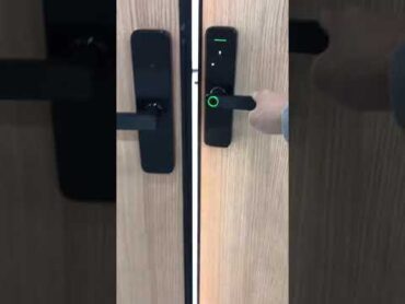 smart fingerprint office room bedroom door lock