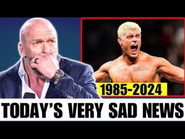 "7 Minutes Ago: Triple H Makes Huge Announcement About Cody Rhodes – Fans Stunned!"