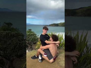 The love of a boyfriend is worth a thousand kisses 😳😍 love boys couple newzealand happiness