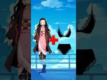 Demon slayer : Nezuko in different styles 💞 Girl from Kimetsu No Yaiba  shorts demonslayer kny