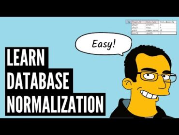 Learn Database Normalization  1NF, 2NF, 3NF, 4NF, 5NF