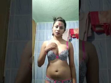 village girl in bathroom..vlog