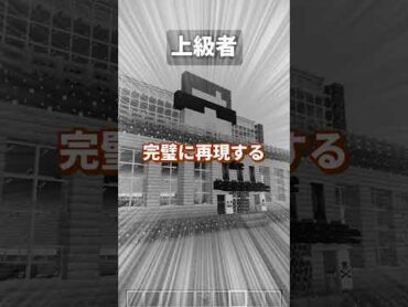 初心者vsプロvsハッカーで「ヒカクラの家」のマイクラ建築対決！ shorts