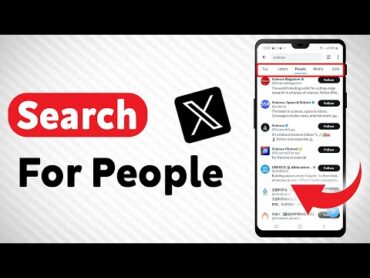 How To Search For People In X  Full Guide