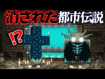 "消された"『マイクラ都市伝説』の"噂"を検証した結果・・【まいくら,マインクラフト,解説,都市伝説】