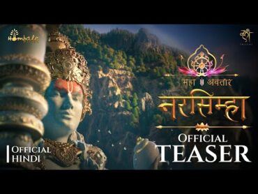 Mahavatar Narsimha Official Teaser (Hindi)  Hombale Films  Kleem Productions  April 3, 2025