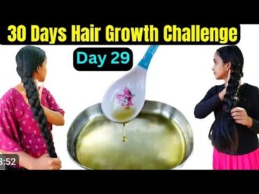 وصفة لتطويل وتكثيف الشعر بسرعة الصاروخ  my hair oiling routine healthy hair