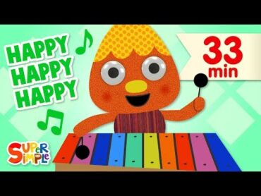 My Happy Song  + More Kids Songs  Super Simple Songs