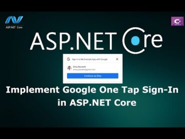 Implement Google One Tap SignIn ASP.NET Core