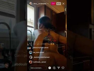 6lue twerk ig live 🍑🍑🍑