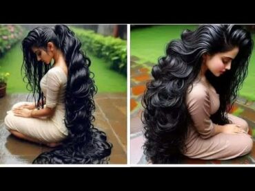 وصفة لتطويل وتكثيف الشعر بسرعة الصاروخ  my hair oiling routine healthy hair