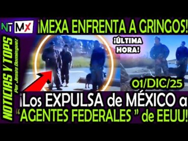 LOS ENFRENTA ¡ VALIENTE MEXICANO EXPULSA A AGENTES INVASORES DE ESTADOS UNIDOS !