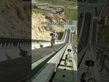 Motorbike Ski Jump 😮‍💨