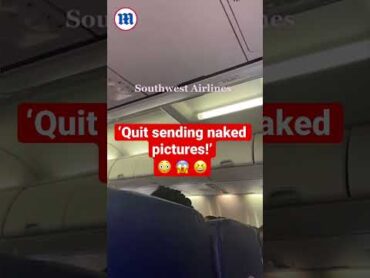 Someone airdropped ‘naked pictures’ on a flight and the pilot reacts Shorts omg funny airdrop